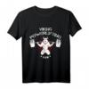 Viking Powerlifting Raw Fitness Gym Gewichtheben T-Shirt – Motivationsshirt für Kraftsportler, Bodybuilder & Strongman, Perfektes Geschenk