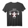 Viking Powerlifting Raw Fitness Gym Gewichtheben T-Shirt – Motivationsshirt für Kraftsportler, Bodybuilder & Strongman, Perfektes Geschenk