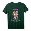 I love hooping Kuh - Niedliches Hula Hoop Fitness T-Shirt für Tier- und Fitnessliebhaber, perfektes Geschenk für Hula Verrückte