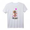 I love hooping Kuh - Niedliches Hula Hoop Fitness T-Shirt für Tier- und Fitnessliebhaber, perfektes Geschenk für Hula Verrückte