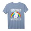 Unicorn Muscles Body Building Lustiges Gym T-Shirt - Perfektes Geschenk für Bodybuilder, Fitness Freaks & Motivationsshirt für das neue Jahr