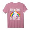 Unicorn Muscles Body Building Lustiges Gym T-Shirt - Perfektes Geschenk für Bodybuilder, Fitness Freaks & Motivationsshirt für das neue Jahr
