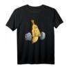 Lustiges Fitnessstudio T-Shirt mit Banane - Perfektes Geschenk für Bodybuilder, Kraft- und Powerlifter, ideal zum Geburtstag & Weihnachten