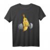 Lustiges Fitnessstudio T-Shirt mit Banane - Perfektes Geschenk für Bodybuilder, Kraft- und Powerlifter, ideal zum Geburtstag & Weihnachten