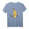 Lustiges Fitnessstudio T-Shirt mit Banane - Perfektes Geschenk für Bodybuilder, Kraft- und Powerlifter, ideal zum Geburtstag & Weihnachten