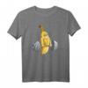 Lustiges Fitnessstudio T-Shirt mit Banane - Perfektes Geschenk für Bodybuilder, Kraft- und Powerlifter, ideal zum Geburtstag & Weihnachten