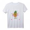 Ananas Hula Motiv Hoop Fitness T-Shirt – Stylisches, lustiges Sportshirt für Hula Sessions und Trendsetter für Groß und Klein