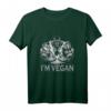 Vegan Gym - Animals Power Gorilla T-Shirt für Fitness & Bodybuilding - Tierliebe Kraftshirt