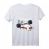 Lustiges Pumpernickel Kaninchen Fitness T-Shirt für Bankdrücken & Workout – Geschenkidee für Männer, Frauen & Kinder