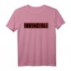Invincible Athlet T-Shirt – Sport, Gym & Fitness Motivation für Kämpfer und Kämpferinnen