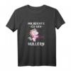 Damen Mir Reichts Ich Geh Hullern Hulacorn Hoop Fitness Hula Tanz T-Shirt – Lustiges Hula Hoop Motiv für Frauen und Mädchen, ideal für Hula Fitness & Tanz