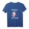 Damen Mir Reichts Ich Geh Hullern Hulacorn Hoop Fitness Hula Tanz T-Shirt – Lustiges Hula Hoop Motiv für Frauen und Mädchen, ideal für Hula Fitness & Tanz