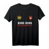 Hong Kong Fußballtrikot & Flagge T-Shirt – Nationalstolz, Souvenir & Geschenk für Fußballfans