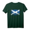 Schottland Fahne Schottische Flagge T-Shirt - Vintage Design für Fußball- und Nationalmannschafts-Fans, patriotisches Geschenk für Kinder, Männer und Frauen