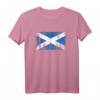 Schottland Fahne Schottische Flagge T-Shirt - Vintage Design für Fußball- und Nationalmannschafts-Fans, patriotisches Geschenk für Kinder, Männer und Frauen