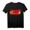Spanien Espana Flagge Stier Fußball Fan Souvenir T-Shirt – Perfektes Geschenk für Spanien-Fans und Fußballliebhaber