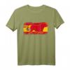 Spanien Espana Flagge Stier Fußball Fan Souvenir T-Shirt – Perfektes Geschenk für Spanien-Fans und Fußballliebhaber