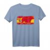 Spanien Espana Flagge Stier Fußball Fan Souvenir T-Shirt – Perfektes Geschenk für Spanien-Fans und Fußballliebhaber