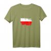 Vintage Polen 2021 Retro polnische Flagge Fußball T-Shirt – Fan-Design für polnische Supporter, Trainer & Fußballliebhaber