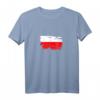 Vintage Polen 2021 Retro polnische Flagge Fußball T-Shirt – Fan-Design für polnische Supporter, Trainer & Fußballliebhaber