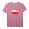 Vintage Polen 2021 Retro polnische Flagge Fußball T-Shirt – Fan-Design für polnische Supporter, Trainer & Fußballliebhaber