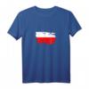 Vintage Polen 2021 Retro polnische Flagge Fußball T-Shirt – Fan-Design für polnische Supporter, Trainer & Fußballliebhaber