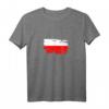 Vintage Polen 2021 Retro polnische Flagge Fußball T-Shirt – Fan-Design für polnische Supporter, Trainer & Fußballliebhaber