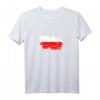 Vintage Polen 2021 Retro polnische Flagge Fußball T-Shirt – Fan-Design für polnische Supporter, Trainer & Fußballliebhaber