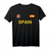 Spanien Fußball T-Shirt mit Flagge - Fan Trikot für Männer, Frauen, Kinder & Teams