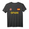 Spanien Fußball T-Shirt mit Flagge - Fan Trikot für Männer, Frauen, Kinder & Teams