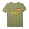 Spanien Fußball T-Shirt mit Flagge - Fan Trikot für Männer, Frauen, Kinder & Teams