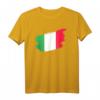 Italien Italia Italy Fußball Fan T-Shirt mit Flagge - Perfekt für Italien-Fans & Unterstützer bei Großevents