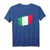 Italien Italia Italy Fußball Fan T-Shirt mit Flagge - Perfekt für Italien-Fans & Unterstützer bei Großevents