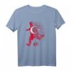 Türkei Fußballer Fußballspieler T-Shirt - Fanartikel mit türkischer Fahne für Unterstützung bei Spielen und Turnieren