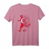 Türkei Fußballer Fußballspieler T-Shirt - Fanartikel mit türkischer Fahne für Unterstützung bei Spielen und Turnieren