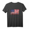 USA Fahne Amerikanische Flagge Geschenk T-Shirt für Fußball-Fans - Patriotisches Vintage Design für Nationalmannschaft, 4. Juli & Alltag