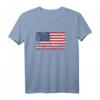 USA Fahne Amerikanische Flagge Geschenk T-Shirt für Fußball-Fans - Patriotisches Vintage Design für Nationalmannschaft, 4. Juli & Alltag