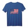 USA Fahne Amerikanische Flagge Geschenk T-Shirt für Fußball-Fans - Patriotisches Vintage Design für Nationalmannschaft, 4. Juli & Alltag