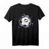 Ungarn Fußball in Rissiger Wand - Lustiges ungarisches Flaggen Sport T-Shirt für Fußballfans, Spieler & Trainer