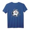 Ungarn Fußball in Rissiger Wand - Lustiges ungarisches Flaggen Sport T-Shirt für Fußballfans, Spieler & Trainer