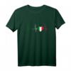 Italien Herz T-Shirt – Zeige deinen italienischen Stolz mit Herzschlag-Design für Fans, Familie & Reisen nach Italien