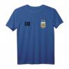 Argentinien Flaggen-Trikot Vintage Fußball Remera - Supporter T-Shirt für Fans, Patrioten & Geschenk für Argentinien-Liebhaber