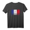 Frankreich Flagge Französische Fahne Geschenk Fußball-Fan T-Shirt – Patriotisches Supporter-Shirt für Fans bei Spielen und Events