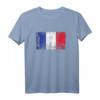 Frankreich Flagge Französische Fahne Geschenk Fußball-Fan T-Shirt – Patriotisches Supporter-Shirt für Fans bei Spielen und Events