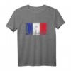 Frankreich Flagge Französische Fahne Geschenk Fußball-Fan T-Shirt – Patriotisches Supporter-Shirt für Fans bei Spielen und Events