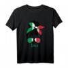 Italienisches Mädchen T-Shirt mit Flagge - Stolzes Italien Heritage Damen Shirt