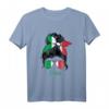 Italienisches Mädchen T-Shirt mit Flagge - Stolzes Italien Heritage Damen Shirt