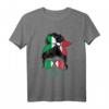 Italienisches Mädchen T-Shirt mit Flagge - Stolzes Italien Heritage Damen Shirt
