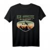Segelflieger Spruch Arbeite in Gleitzeit Pilot Segelflugzeug T-Shirt – Perfektes Geschenk für Piloten und Thermikjäger zum Geburtstag