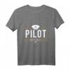 Pilot Squad Airplane Fliegen Luftfahrt T-Shirt - Perfektes Geschenk für angehende Piloten und Flugzeugliebhaber